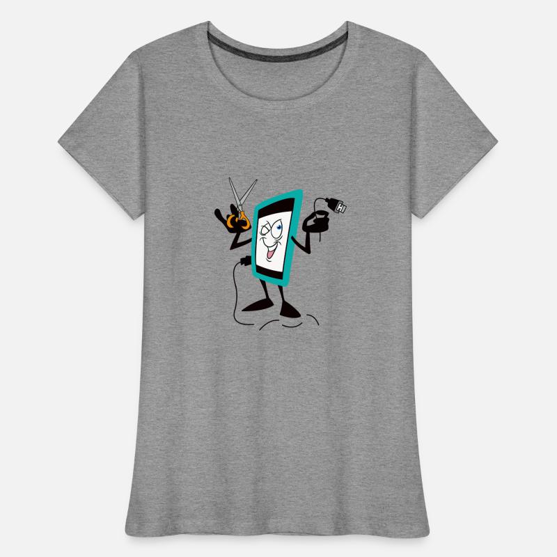 IPHONE Frauen Premium Bio T-Shirt