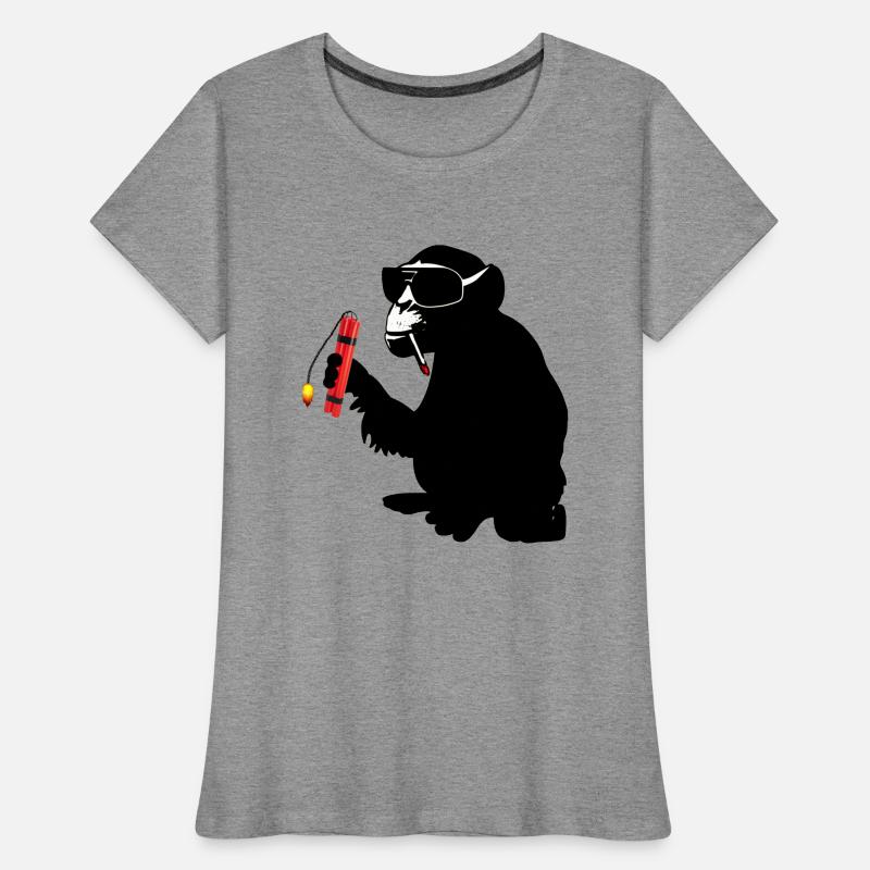 explosive monkey Women's Premium Organic T-Shirt
