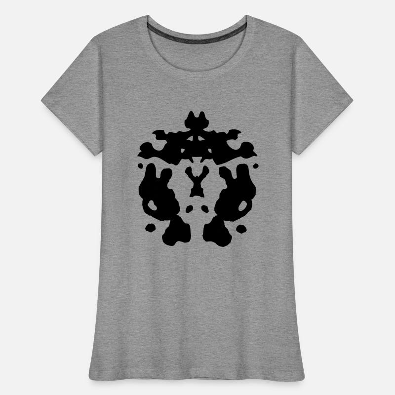 Rorschach T-shirt bio Premium Femme