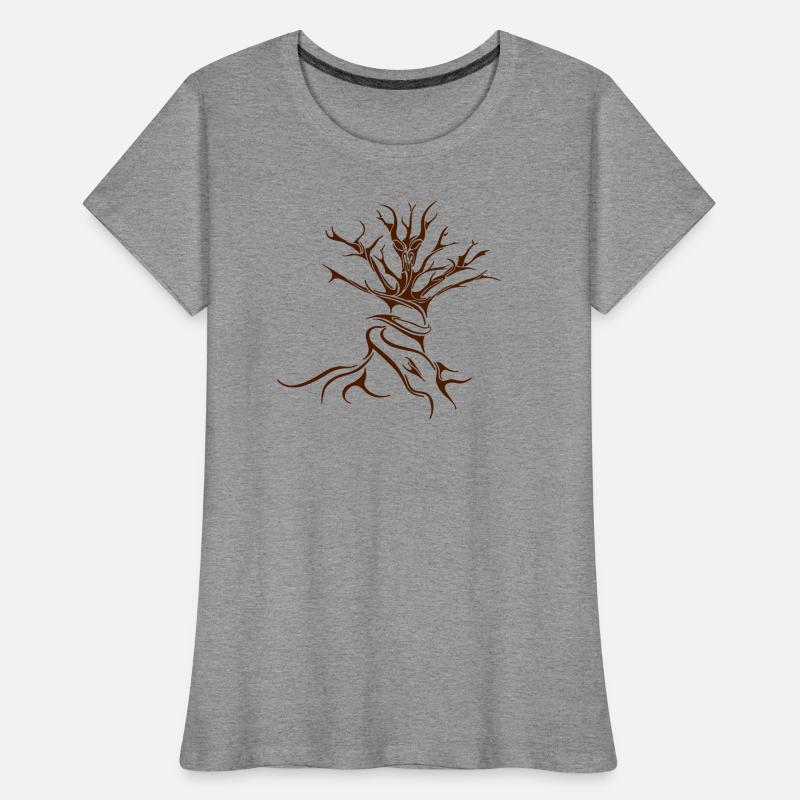 Tree Creature Women's Premium Organic T-Shirt