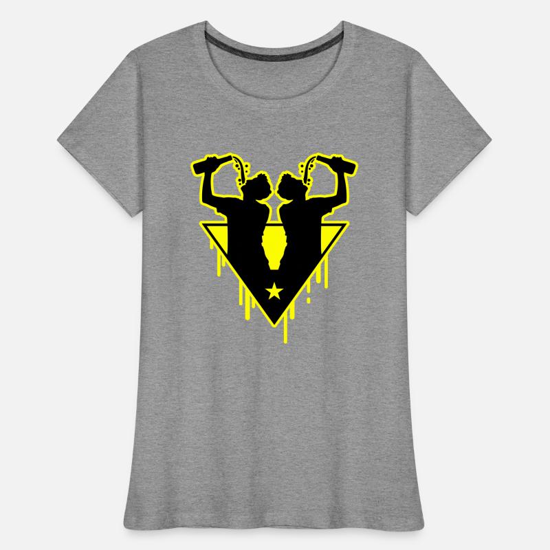 Bouteille de l’équipe Drinker T-shirt bio Premium Femme