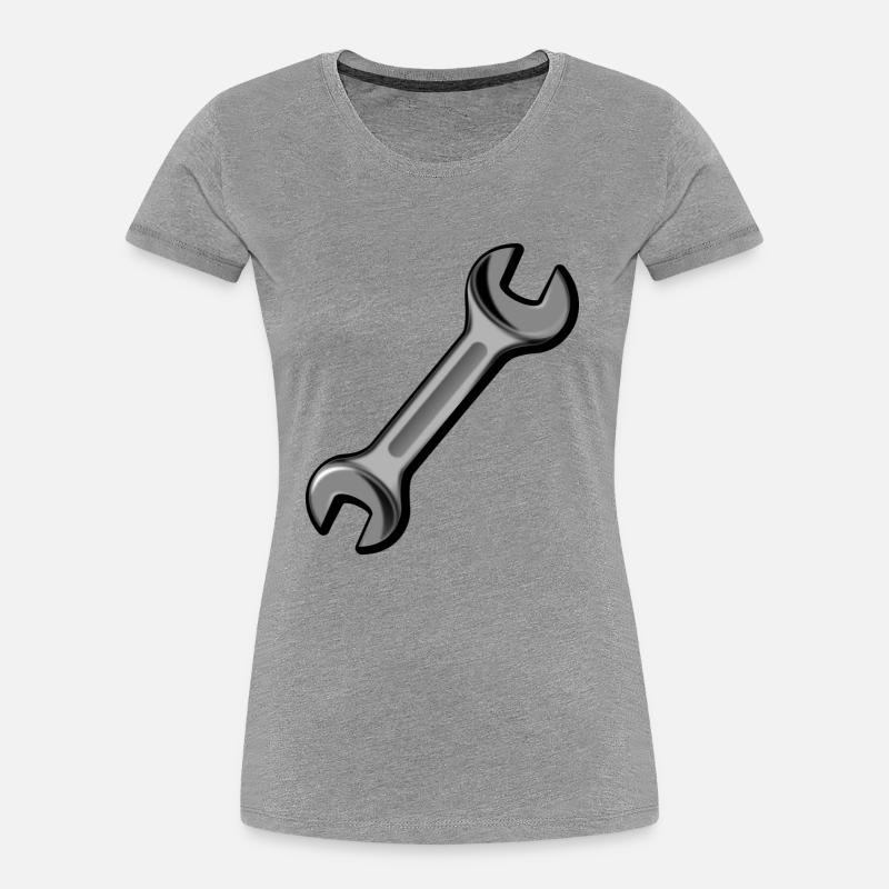 Tool key / Tool - Women's Premium Organic T-Shirt - heather grey