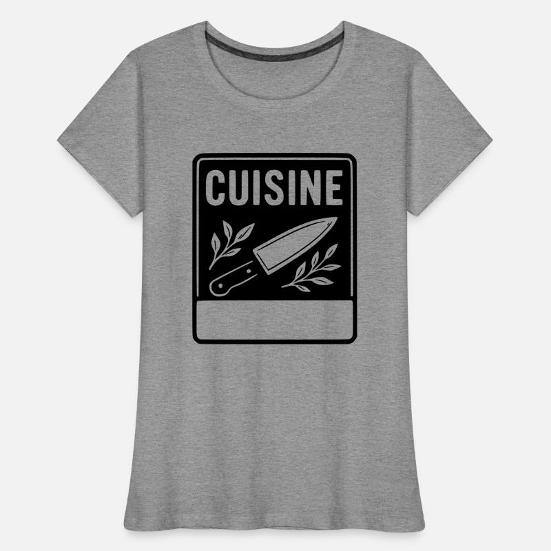 Kitchen -LAST NAME FIRST NAME Women's Premium Organic T-Shirt