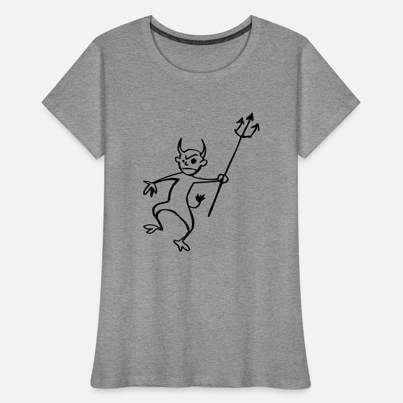 Diable T-shirt bio Premium Femme
