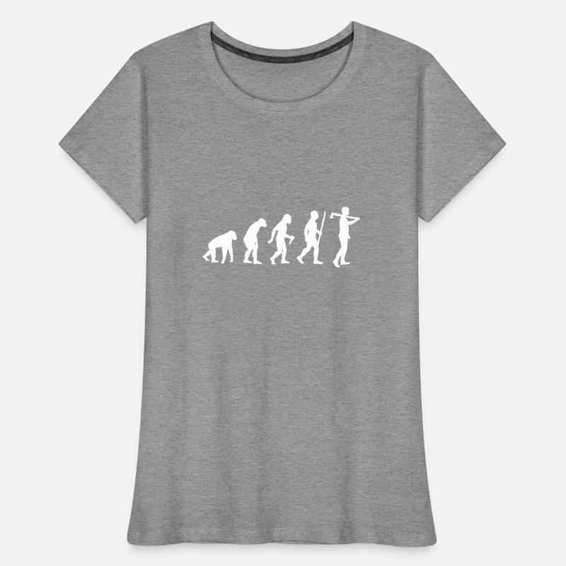 Axt Evolution Frauen Premium Bio T-Shirt