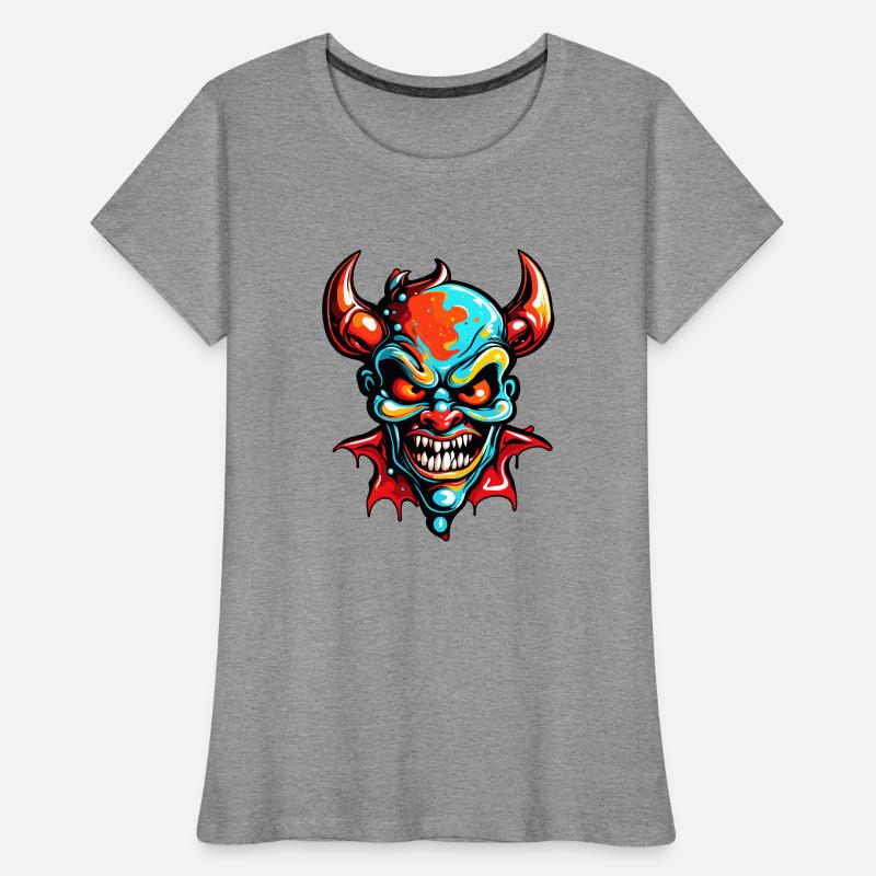 Devil / Hell / Horror / Devilish / Evil Women's Premium Organic T-Shirt