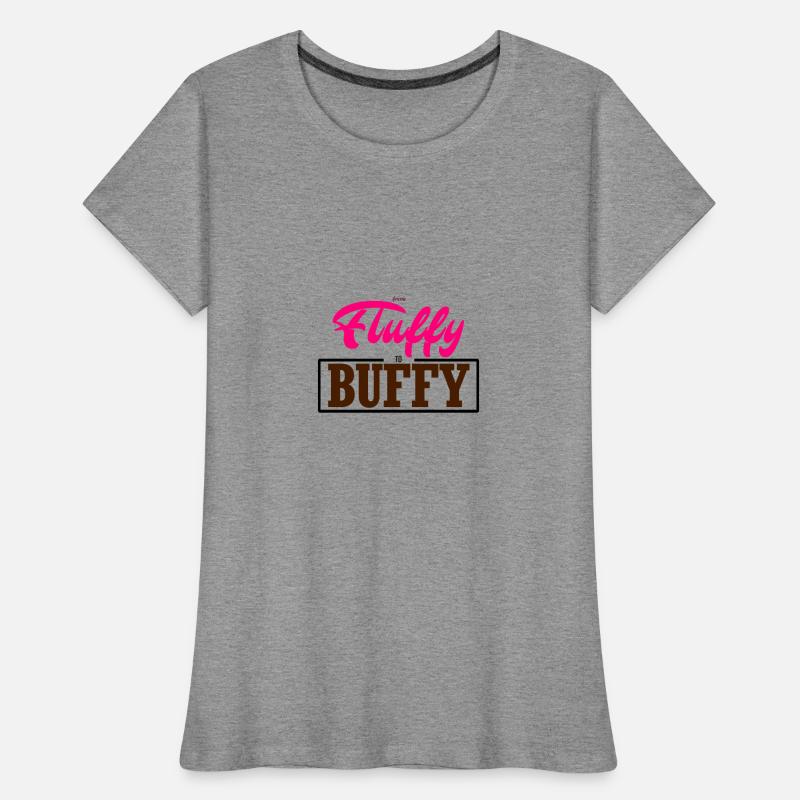 De Fluffy à Buffy T-shirt bio Premium Femme