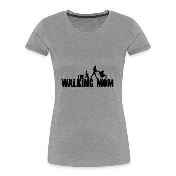 Mother's Mother's Day Gift Mom Mum's Parents - Women's Premium Organic T-Shirt - heather grey - Front - Mia (176cm)