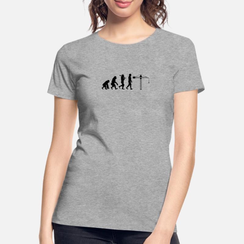 Crane operator Evolution Women's Premium Organic T-Shirt