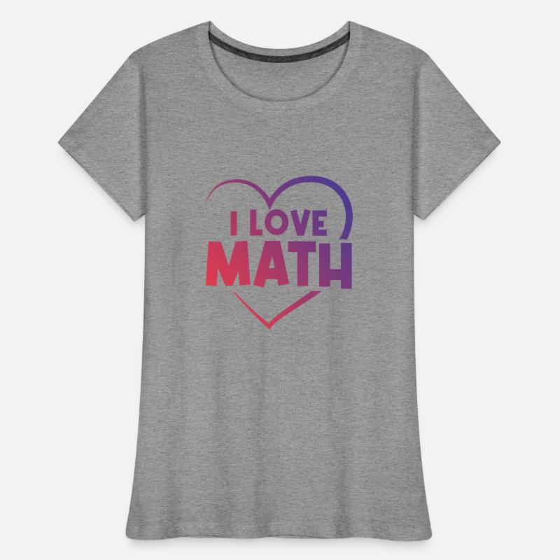 J’adore les maths T-shirt bio Premium Femme