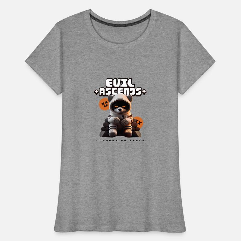 CONQUÉRIR L’ESPACE pour l’Enfer T-shirt bio Premium Femme