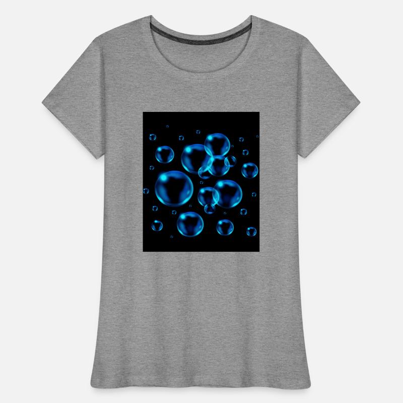 Conception avec des points de pierre T-shirt bio Premium Femme