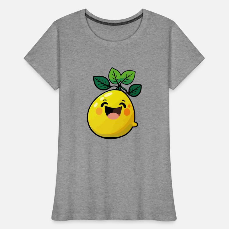 Lemon Comic T-shirt bio Premium Femme