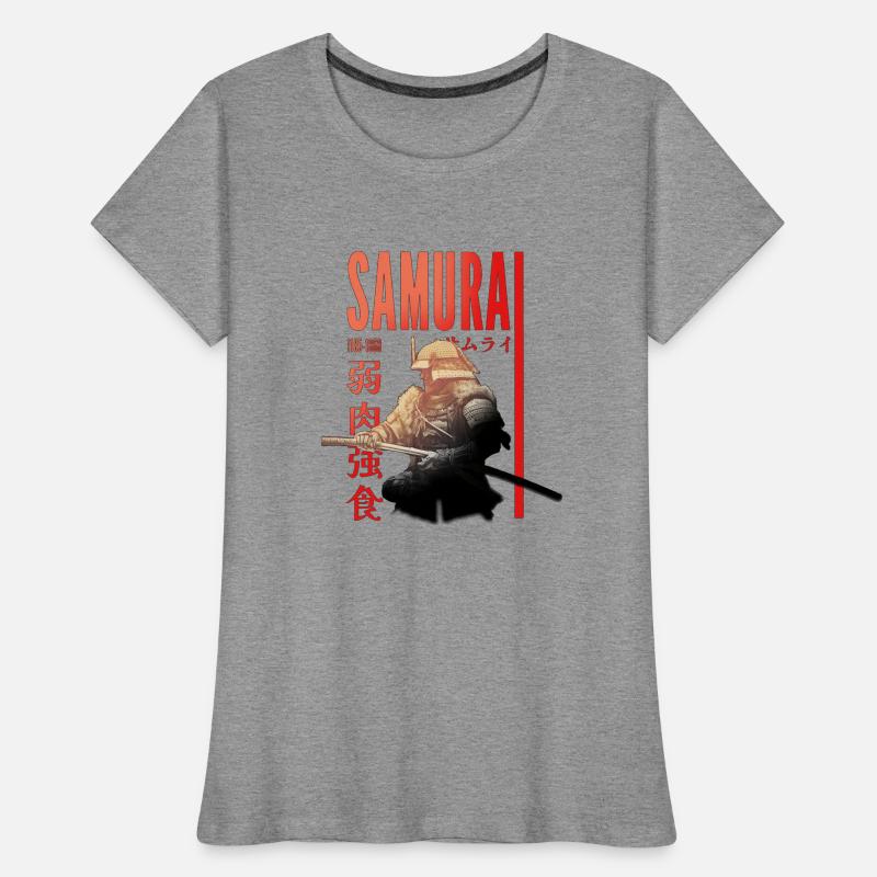 Samurai Warrior Women's Premium Organic T-Shirt