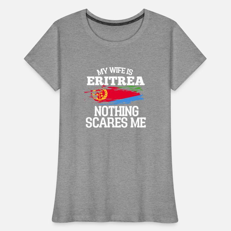 Eritrea Ehefrau Frauen Premium Bio T-Shirt