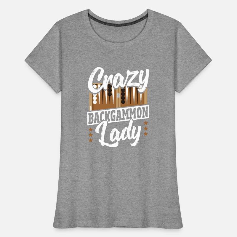 Backgammon Women's Premium Organic T-Shirt