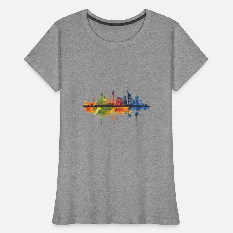 Schwedt Oder Frauen Premium Bio T-Shirt