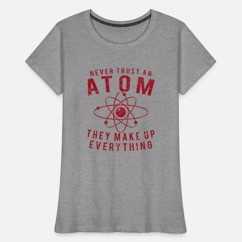 Atom Frauen Premium Bio T-Shirt