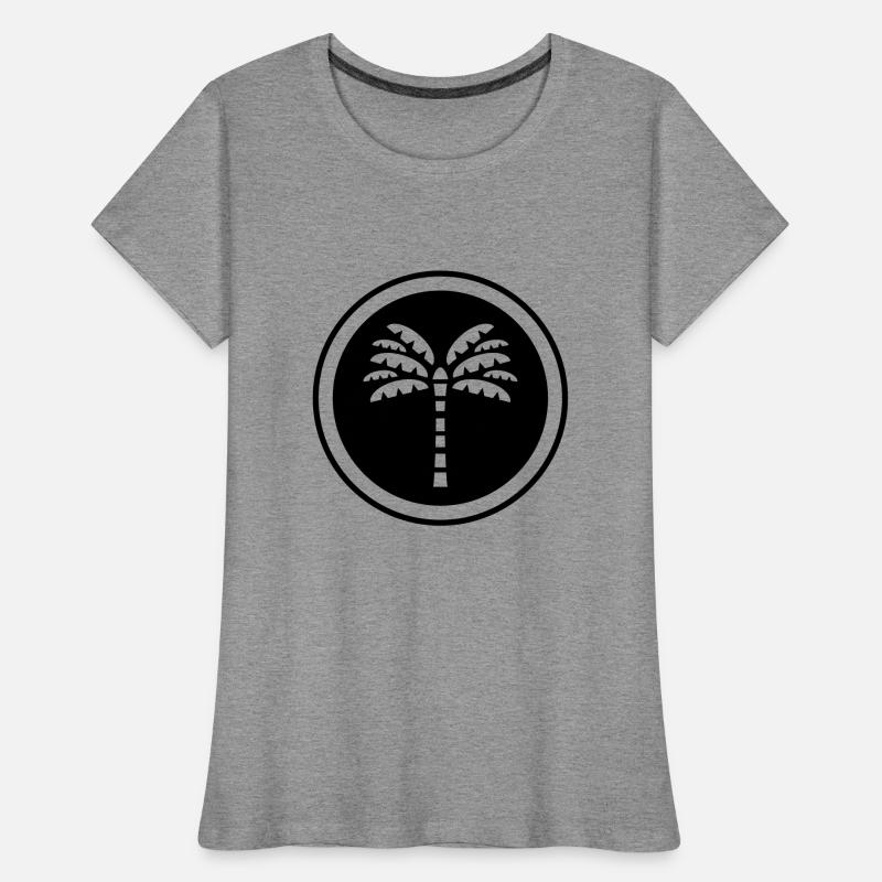 Palm Tree Icon Women's Premium Organic T-Shirt