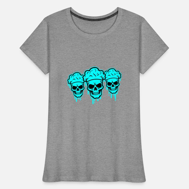 Chef Skeleton Women's Premium Organic T-Shirt