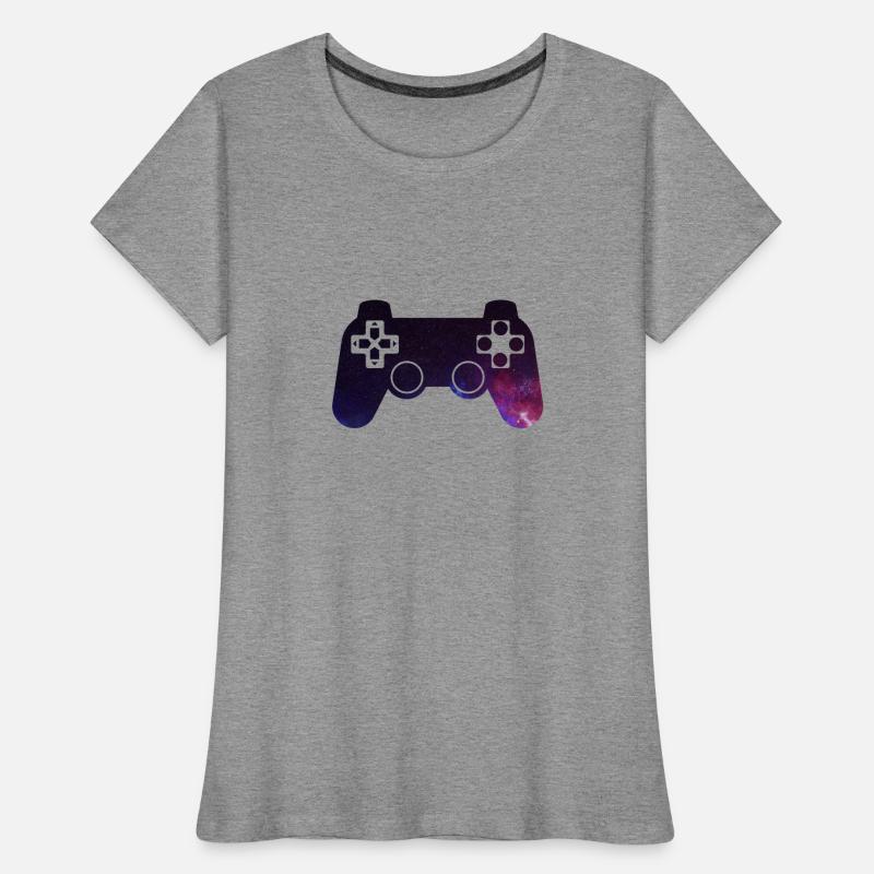 Controller Galaxy Frauen Premium Bio T-Shirt