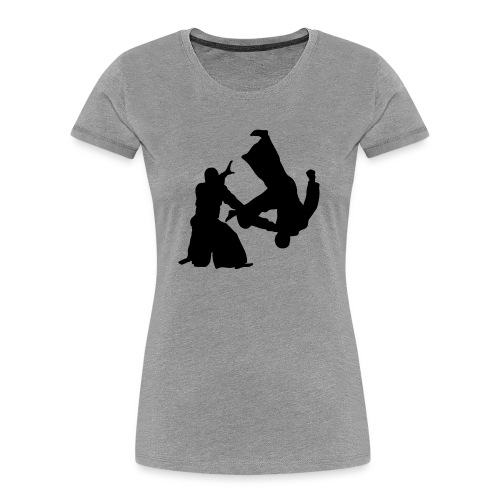 aikido - Frauen Premium Bio T-Shirt