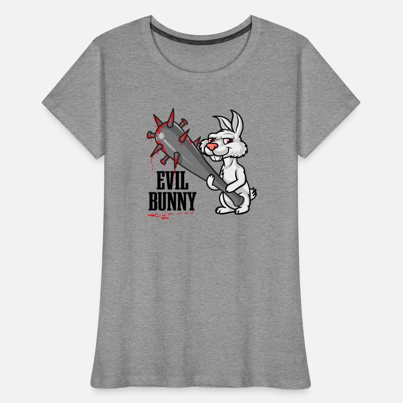 Evil Rabbit | Evil Hasi | Evil Rabbit Women's Premium Organic T-Shirt