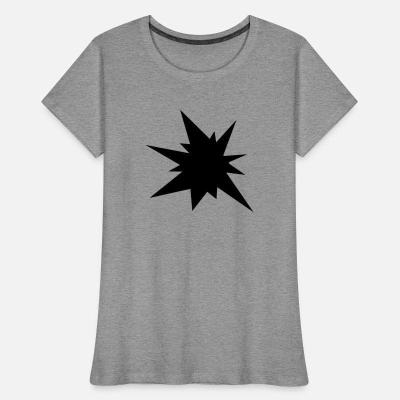Explosion Stern Frauen Premium Bio T-Shirt