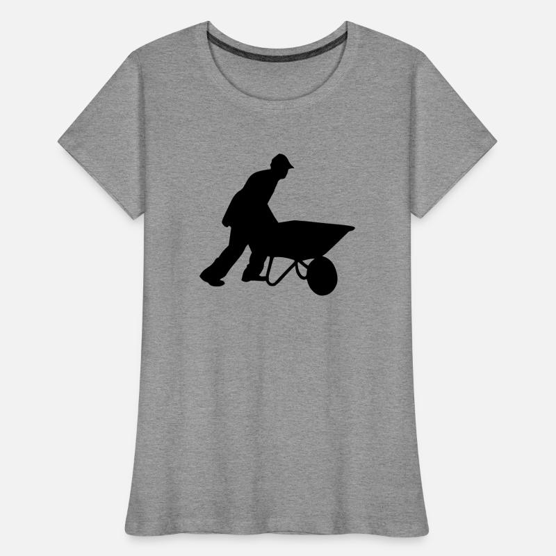 Constructeurs T-shirt bio Premium Femme