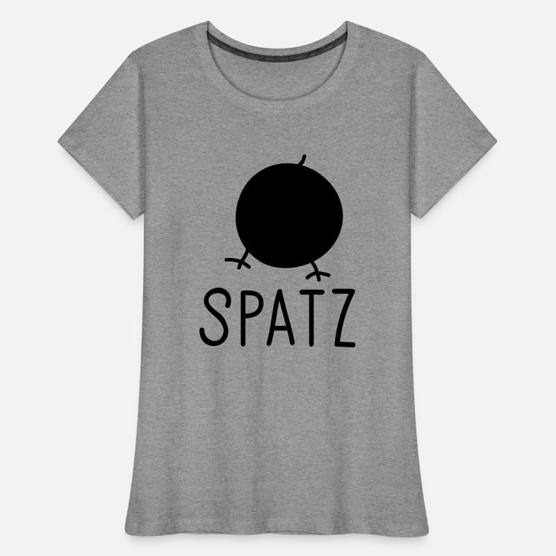 Spatz Frauen Premium Bio T-Shirt