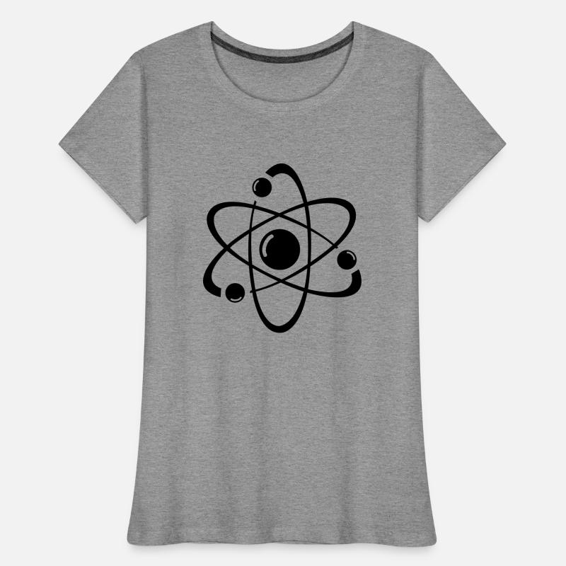 atom Frauen Premium Bio T-Shirt