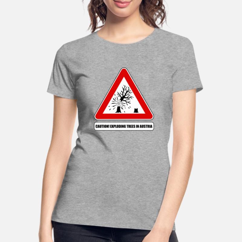 exploding trees,  exploding trees Austria Women's Premium Organic T-Shirt