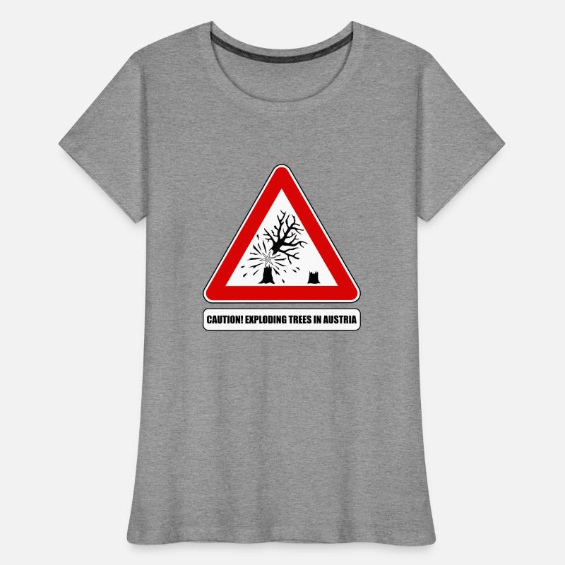 exploding trees,  exploding trees Austria Women's Premium Organic T-Shirt