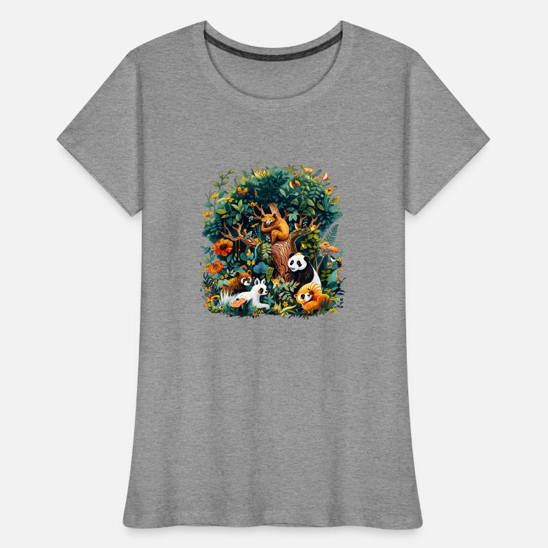 Biodiversity needs help Women's Premium Organic T-Shirt