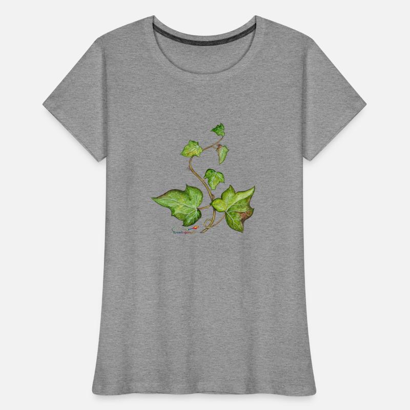Efeu (Hedera helix) Frauen Premium Bio T-Shirt
