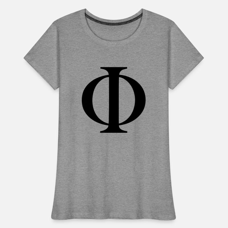 phi Frauen Premium Bio T-Shirt