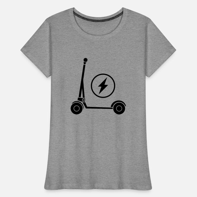 E-Scooter E-Roller Scooter Women's Premium Organic T-Shirt
