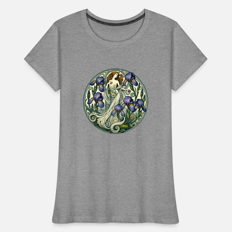 Déesse de l’Iris T-shirt bio Premium Femme