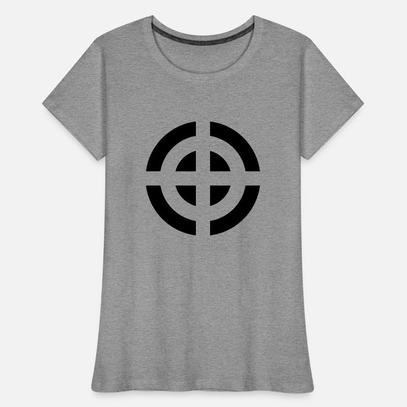 cible T-shirt bio Premium Femme