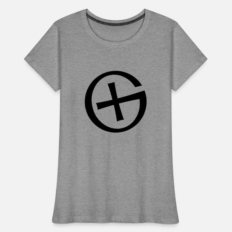 Geocaching Logo T-shirt bio Premium Femme