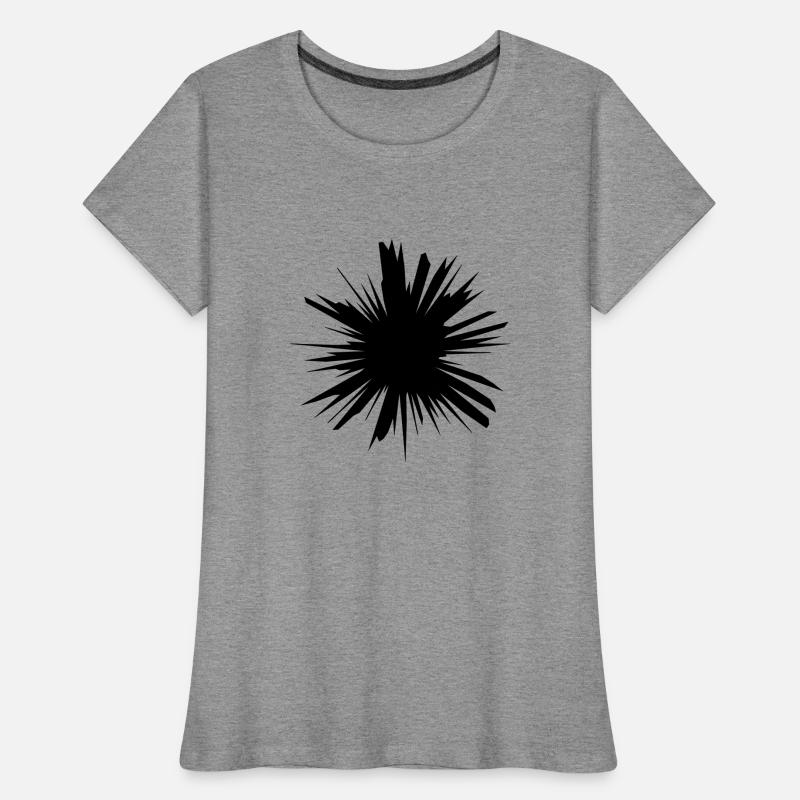 Conception de blast explosion destruction T-shirt bio Premium Femme