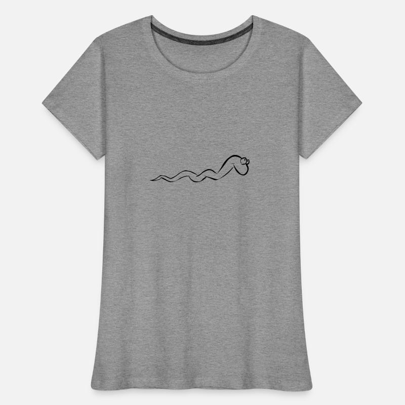 Jo l'asticot (basic) / Jo the maggot T-shirt bio Premium Femme