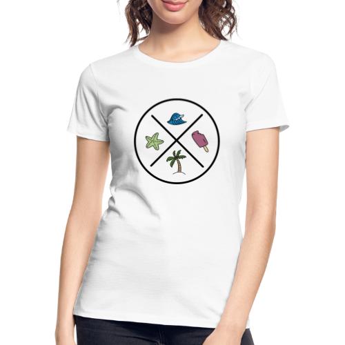 Lustiges Design für den Sommer - Frauen Premium Bio T-Shirt