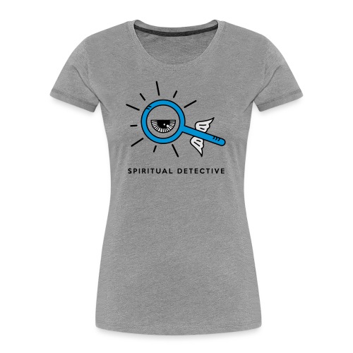 Bolsa Spiritual detective azul - Camiseta orgánica premium mujer