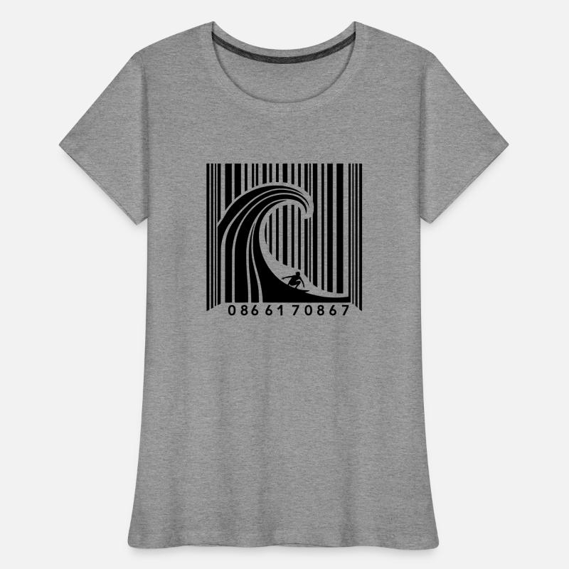 Surf Code Women's Premium Organic T-Shirt