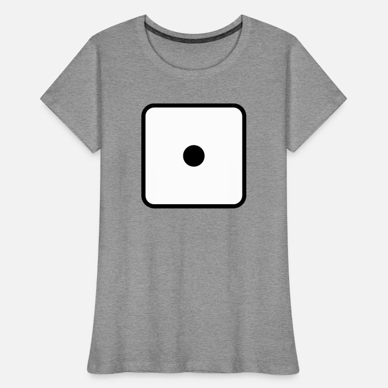 Cube number 1 Women's Premium Organic T-Shirt
