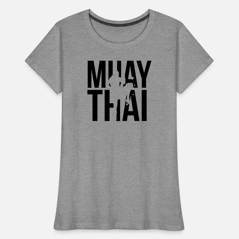 muay thai Women's Premium Organic T-Shirt
