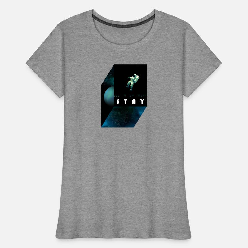 stay / morse code Frauen Premium Bio T-Shirt