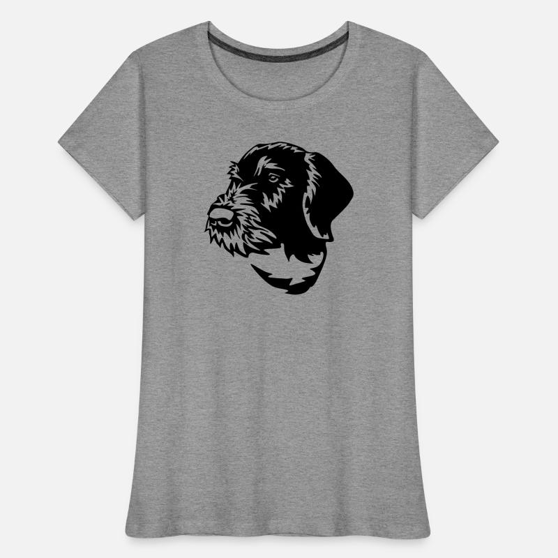German Wirehaired Pointer Women's Premium Organic T-Shirt