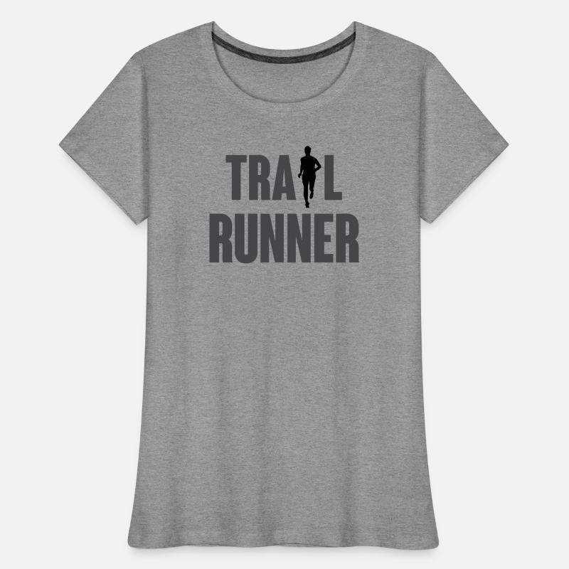 Trail Runner Women's Premium Organic T-Shirt